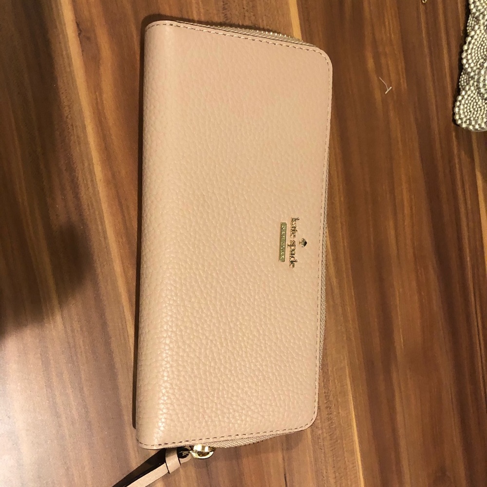 Kate Spade Jackson Street Ginger Tea Wallet NWT